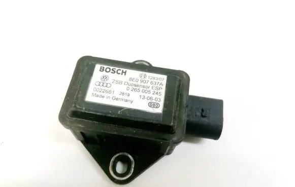 Audi A4 S4 B6 8E 8H ESP acceleration yaw rate sensor 8E0907637A 0265005245