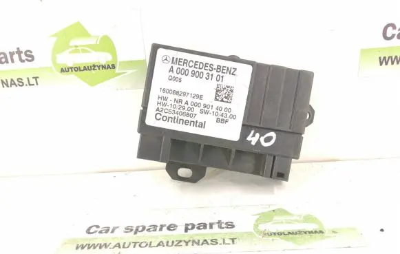 Mercedes-Benz ML W164 Fuel injection pump control unit/module 0009003101 A0009003101
