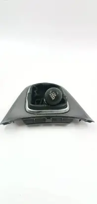Gear lever shifter trim leather/knob
