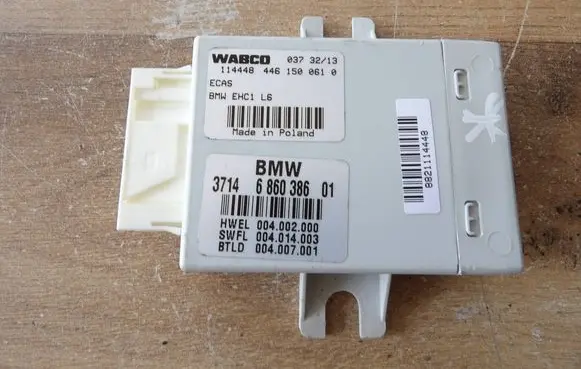 BMW 5 F10 F11 Air suspension control unit module (rear) 4461500610 6860386 004002000