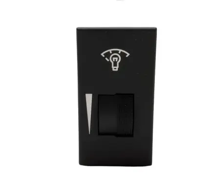 Panel lighting control switch