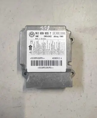 Volkswagen Golf V Airbag control unit/module 1K0909605T 42080512A 5WK43412