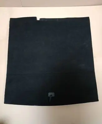 Audi Q4 Sportback e-tron Trunk/boot floor carpet liner 89A863463
