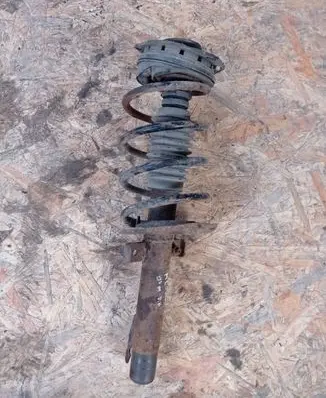 Renault Megane II Front shock absorber with coil spring