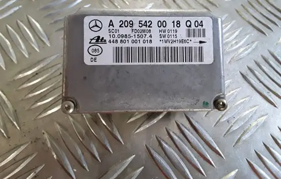 Mercedes-Benz C W203 ESP acceleration yaw rate sensor A2095420018 10098515074 448801001018