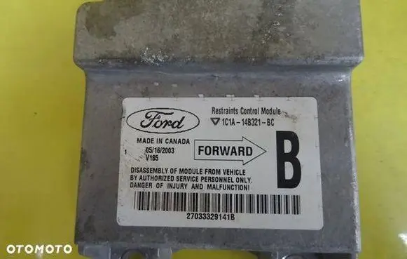 Ford Transit Airbag control unit/module 1C1A14B321BC 27033329141B