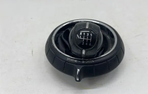 Mini Clubman F54 Gear lever shifter trim leather/knob 9343290