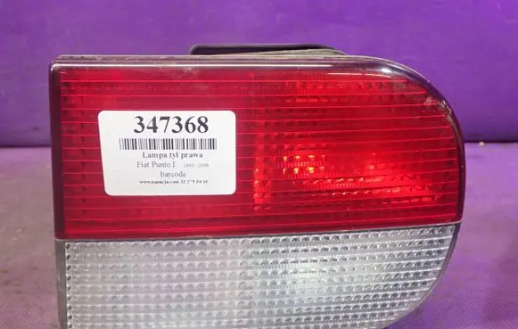 Fiat Punto (188) Rear/tail lights 46720192