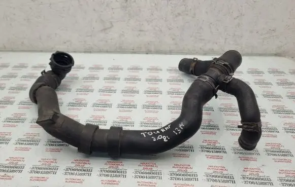 Volkswagen Touran II Engine coolant pipe/hose 1K0122291BM