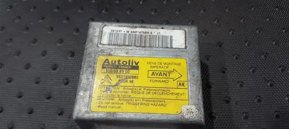 Citroen Xsara Airbag control unit/module 9631950680 550538900