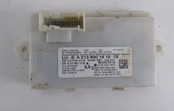 Mercedes-Benz E W238 Keyless (KESSY) go control unit/module A2139001610-MERC 2139001610