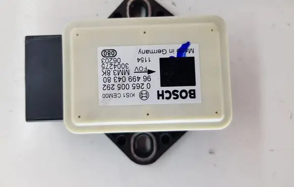 Citroen C4 I ESP acceleration yaw rate sensor 9649904380