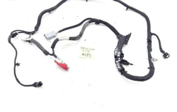Peugeot 308 Positive cable (battery) 9801722780
