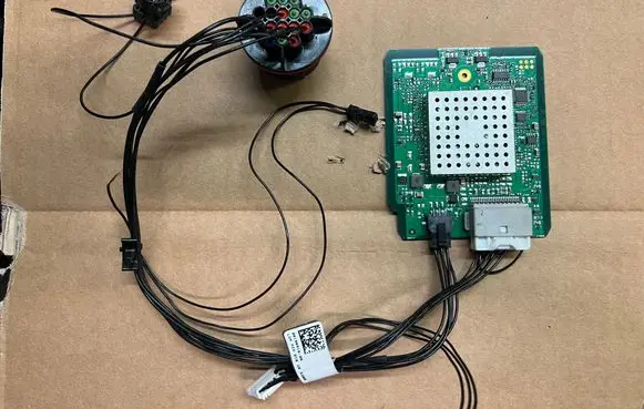 LED ballast control module