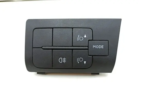 Headlight level height control switch