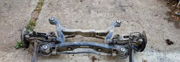 Mercedes-Benz A W176 Rear axle beam 24665000102