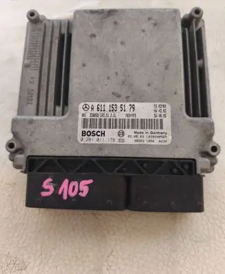 Mercedes-Benz Vito Viano W639 Engine control unit/module A6111535179 0281011178 1039S00569