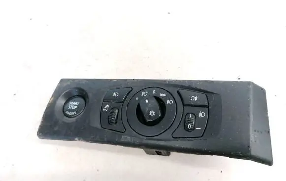 BMW 5 E60 E61 Light switch 6953737 33291903