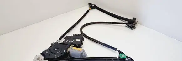 Seat Alhambra (Mk1) Rear door window regulator with motor 7M0959811A