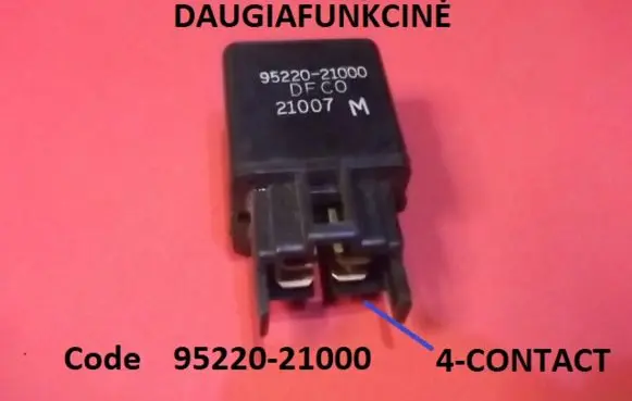 Hyundai Sonata Other relay 9522021000