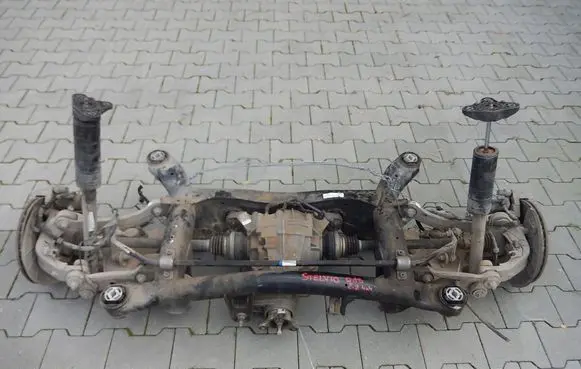 Rear axle beam