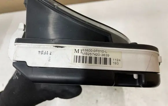 Toyota Corolla Verso AR10 Speedometer (instrument cluster) 838000F010L MB2574203639