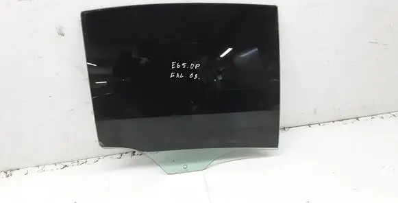 BMW 7 E65 E66 Rear door window glass 43R001605