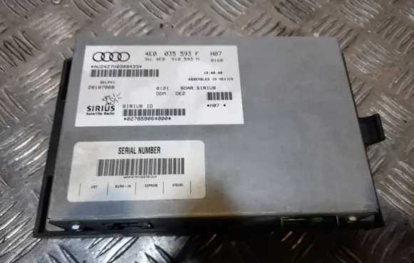 Audi A6 S6 C6 4F Head unit multimedia control 4E0035593F 4E0910593M