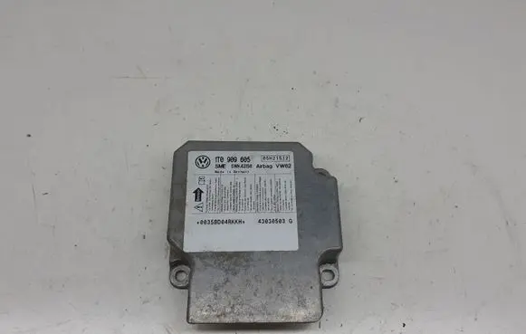 Volkswagen Touran I Airbag control unit/module 1T0909605 5WK43150