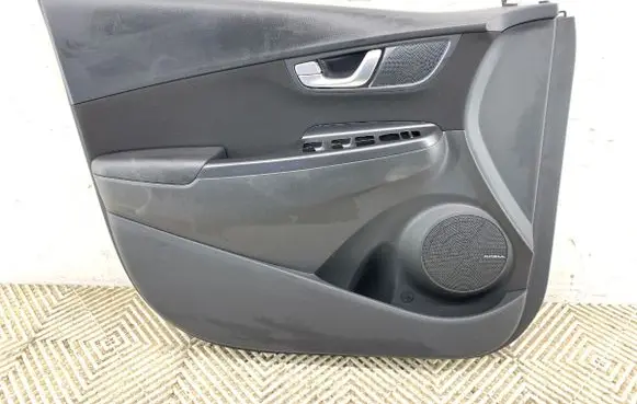 Front door card panel trim