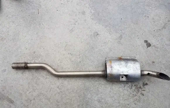 BMW 5 E60 E61 Webasto auxiliary heater silencer 6912744