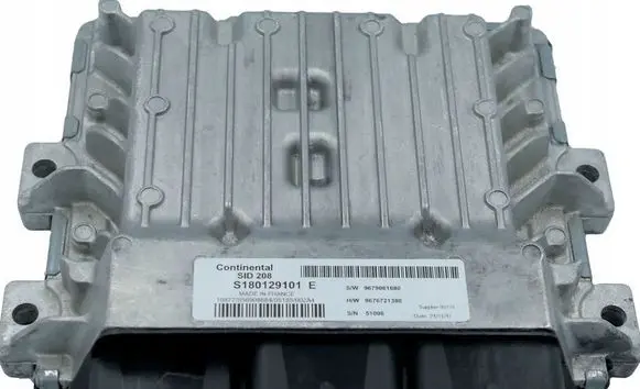 Fiat Ducato Engine control unit/module 9676721380
