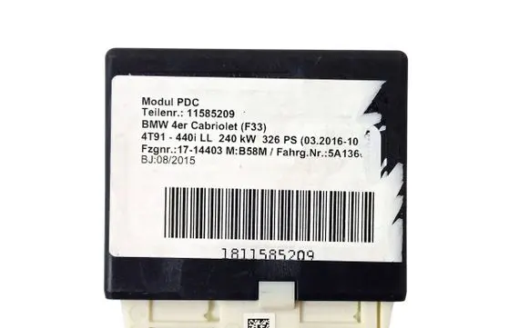 BMW 4 F32 F33 Parking PDC control unit/module 6871241