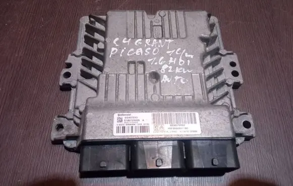 Citroen C4 Grand Picasso Engine control unit/module S180123009A 9666681180 9808376980