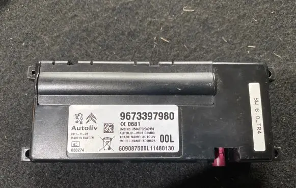 Peugeot 3008 I Bluetooth control unit module 9673397980 609087500LL 087500L114801