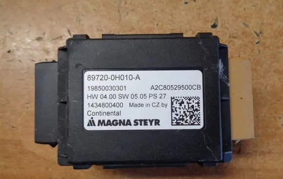 Toyota Aygo AB40 Other control units/modules 897200H010A