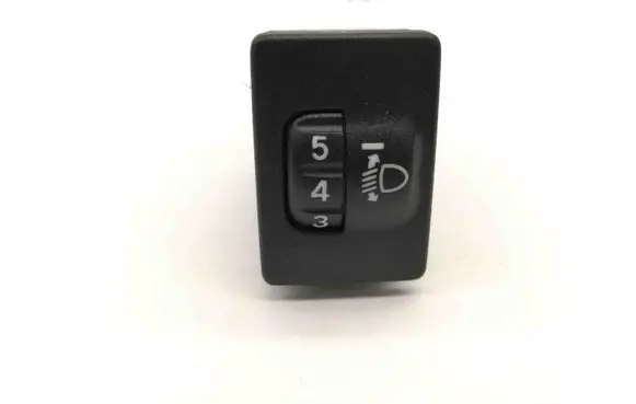 Headlight level height control switch