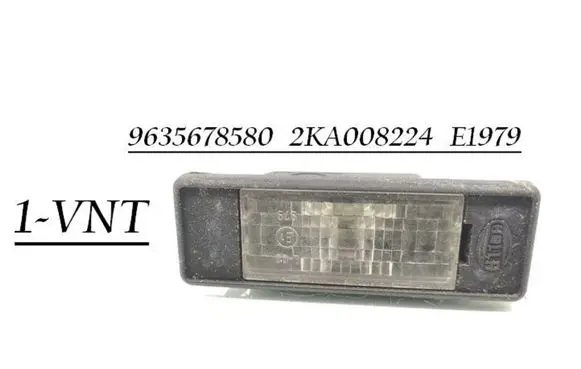 Citroen Xsara Picasso Number plate light 9635678580 2KA008224