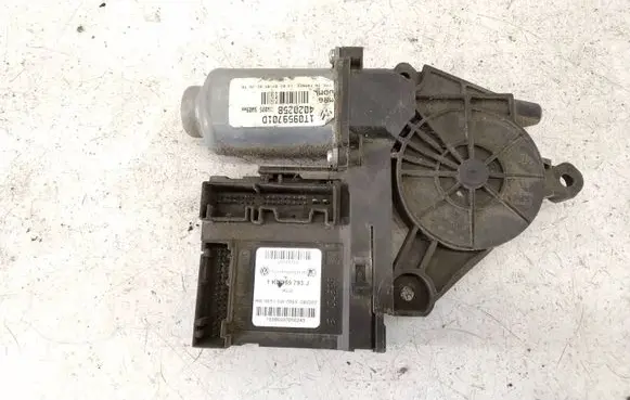 Volkswagen Caddy Front door window regulator motor 05075710 1K0959793J 10080207050243