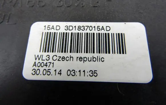 Skoda Praktik (5J8) Front door lock 3d1837015ad