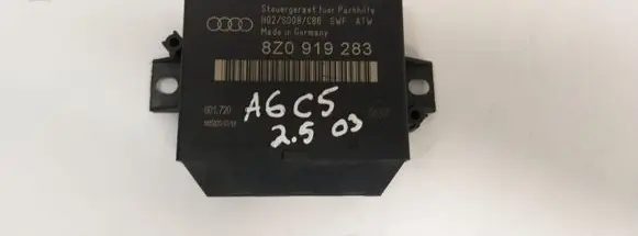 Audi A6 S6 C5 4B Parking PDC control unit/module 8Z0919283