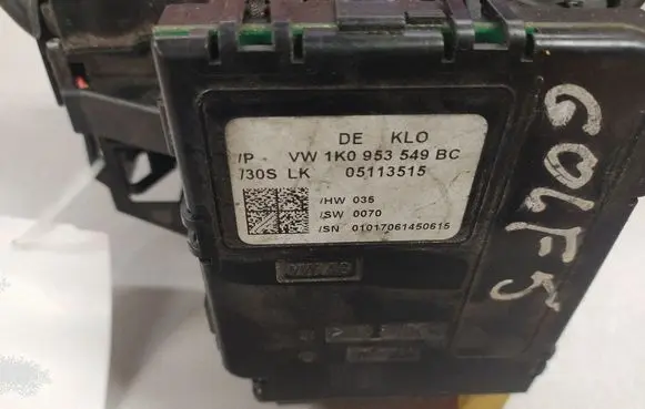 Volkswagen Golf V Wiper turn signal indicator stalk/switch 1K0953519 1K0953503DT 1K0953513A