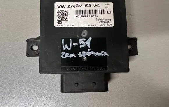 Volkswagen PASSAT B7 Power management control unit 3AA919041 0158881267 8ES00645240