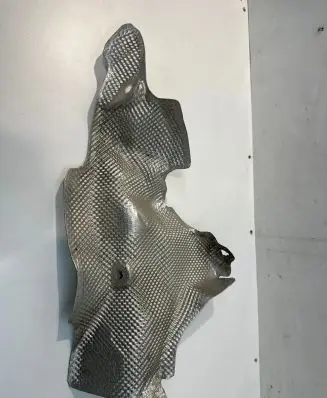 Heat shield in engine bay