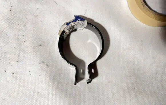 Mercedes-Benz E W124 Muffler pipe connector clamp N000000000642