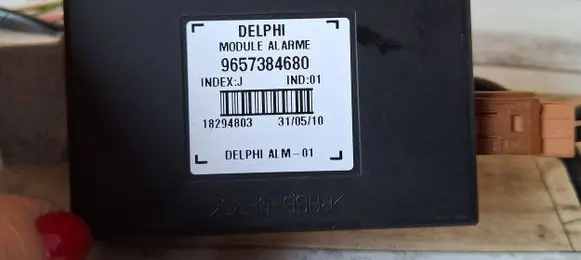 Citroen Jumpy Alarm control unit/module 9657384680 18294803 310510