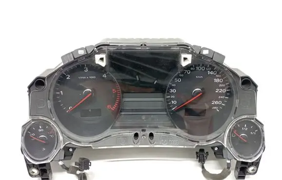 Audi A8 S8 D3 4E Speedometer (instrument cluster) 4E0920901CX E0910901C