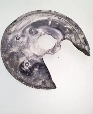Volkswagen PASSAT B6 Rear brake disc plate dust cover 5N0615611