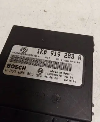 Volkswagen Touran I Parking PDC control unit/module 1K0919283A 1039E00479 0263004065