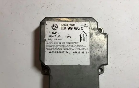 Volkswagen PASSAT B5.5 Airbag control unit/module 1C0909605C 5WK43130